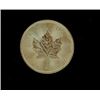 Image 1 : Canadian Maple Leaf 5 Dollar 1  Ounce Silver Coin Bullion Insiced