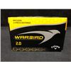 Image 1 : One Dozen (12) CALLAWAY WARBIRD 2.0 Golf Balls 2-Piece Distance