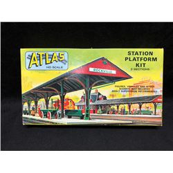 1963 Atlas Station Platform HO Scale Kit #707 Model Railroading