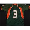 Image 2 : FRANK GORE SIGNED MIAMI HURRICANES FOOTBALL JERSEY ( BECKETT COA)
