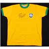 Image 1 : PELE SIGNED BRAZIL SOCCER JERSEY ( PSA COA
