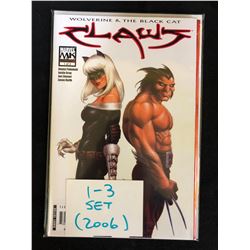 2006 WOLVERINE & THE BLACK CAT CLAWS #1-3 SET (MARVEL COMICS)