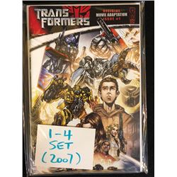2007 TRANSFORMERS #1-4 SET (IDW)