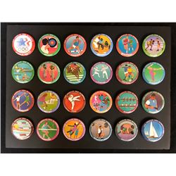 1984 LOS ANGELES OLYMPIC BUTTON SET