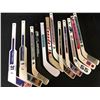 Image 1 : MINI HOCKEY STICKS LOT (VARIOUS TEAMS)