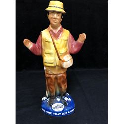 VINTAGE EZRA BROOKS WHISKY DECANTER