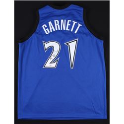 KEVIN GARNETT SIGNED MINNESOTA TIMBERWOLVES BASKETBALL JERSEY