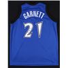 Image 1 : KEVIN GARNETT SIGNED MINNESOTA TIMBERWOLVES BASKETBALL JERSEY
