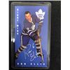 Image 1 : RON ELLIS AUTOGRAPHED TALL BOY HOCKEY CARD