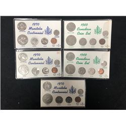 1969 AND 1970 CANADIAN COIN SETS