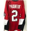 Image 1 : Dion Phaneuf Signed Senators Jersey (Beckett COA)