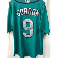 DEE GORDON SIGNED MARINERS BASEBALL JERSEY (JSA COA)