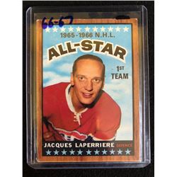 1966-67 Jacques Laperriere All-Star Topps Hockey Card #122