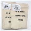 Image 1 : (2) BAGS MINT SEALED STATE QUARTERS