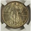 Image 2 : 1917-D TYPE 2 STANDING LIBERTY QUARTER NGC MS62 FH
