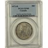 Image 1 : 1872-H CANADA HALF DOLLAR PCGS XF 40