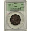Image 1 : 1876-H CANADA HALF DOLLAR PCGS XF40