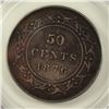 Image 3 : 1876-H CANADA HALF DOLLAR PCGS XF40