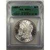 Image 1 : 1880-S MORGAN SILVER DOLLAR ICG MS 64