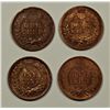 Image 2 : INDIAN CENTS: 1903, 1905, 1907 AND 1908