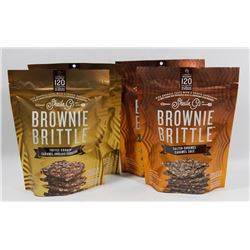 BAG OF ASSORTED BROWNIE BRITTLE