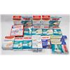 BAG OF ASSORTED FIRST AID HOME SUPPLIES