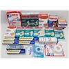 BAG OF ASSORTED FIRST AID HOME SUPPLIES