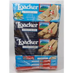 BUNDLE OF ASSORTED LOACKER COOKIES