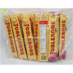 LARGE ASSORTED BAG OF TOBLERONE CHOCOLATE BARS