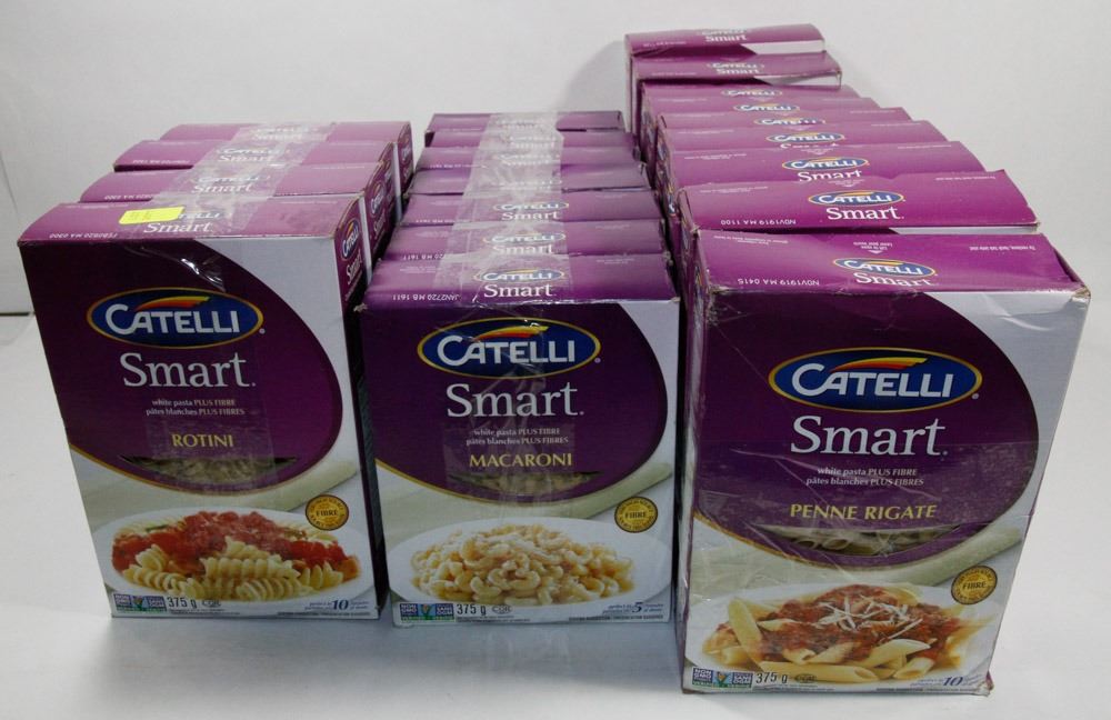 LARGE LOT OF ASSORTED CATELLI SMART PASTA