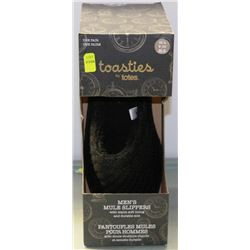 TOASTIES BY TOES MENS MULE SLIPPERS SIZE M-L