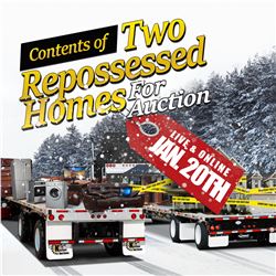 CHECK OUT THIS SUNDAY'S CONTENTS OF TWO REPOSSESSED