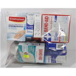 LARGE BAG OF ASSORTED FIRST AID SUPPLIES