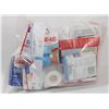 Image 1 : LARGE BAG OF ASSORTED FIRST AID SUPPLIES