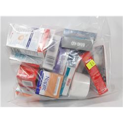 LARGE BAG OF ASSORTED FIRST AID SUPPLIES