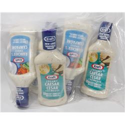 BAG OF ASSORTED SALAD DRESSING