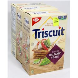 3 BOXES OF TRISCUIT CRACKERS