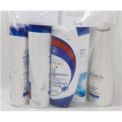 BAG OF ASST HEAD & SHOULDERS 2 IN 1 SHAMPOO AND