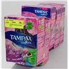 Image 1 : LOT OF 5 TAMPEX RADIANT SUPER PLUS, 16 PACK