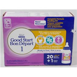 NESTLE GOOD START 1, 20-89ML BOTTLES