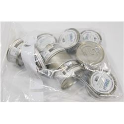 BAG OF ASSORTED CANS OF CLOVER LEAF TUNA