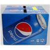 Image 1 : LOT OF 2 CASES OF 12 CANS PEPSI