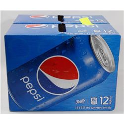 LOT OF 2 CASES OF 12  PEPSI