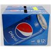 Image 1 : LOT OF 2 CASES OF 12 CANS PEPSI