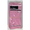 Image 1 : 6 LIGHT PINK PLASTIC TABLE COVERS