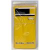 Image 1 : 6 YELLOW PLASTIC TABLE COVERS