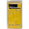 Image 1 : 6 YELLOW PLASTIC TABLE COVERS