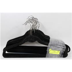 BUNDLE OF 25 BLACK VELVET NON-SLIP