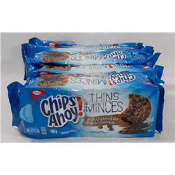 5 PACKS OF CHIPS AHOY DOUBLE CHOCOLATE COOKIES
