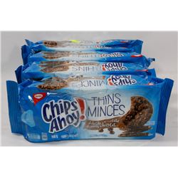 5 PACKS OF CHIPS AHOY DOUBLE CHOCOLATE COOKIES